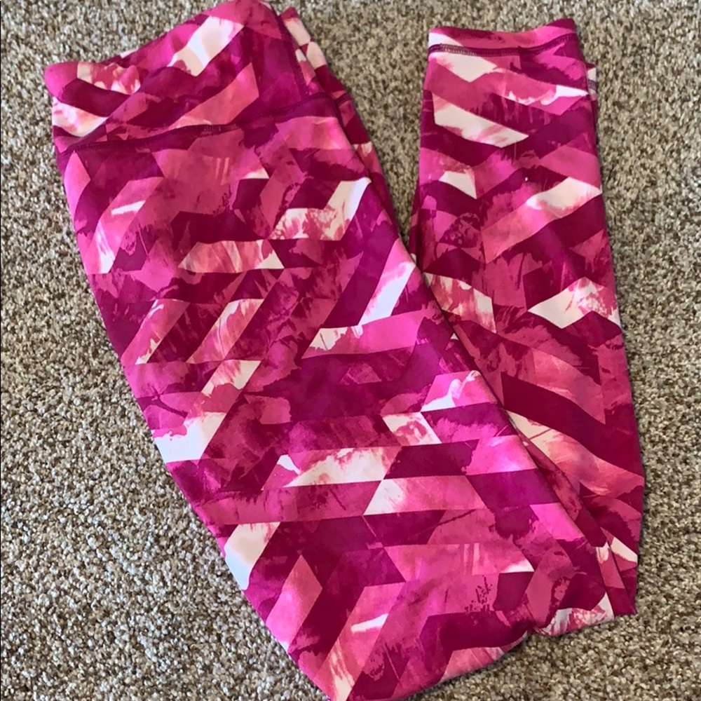Pink leggings